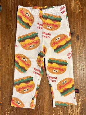 画像1: クレイジーGOGO　ビッグバーガーパンツ　　OFFWHITE (1)