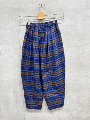画像3: 2026秋冬　フランキーグロウ　FRANNEL CHECK TEPERED PANTS　カラー；PLAID　キッズサイズ (3)