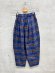 画像3: 2026秋冬　フランキーグロウ　FRANNEL CHECK TEPERED PANTS　カラー；PLAID　キッズサイズ (3)