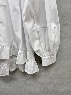 画像3: nunuforme 　ビッグカラーブラウス 　 Off White (3)