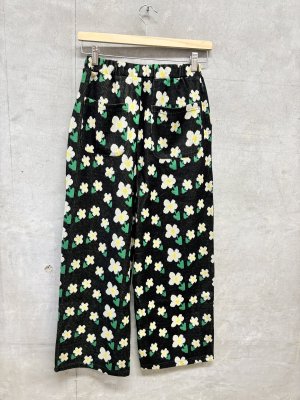 画像3: nunuforme 　フラワーパンツ　　Black (3)