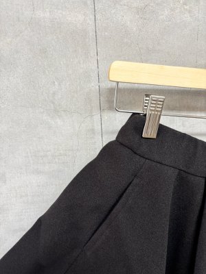 画像2: nunuforme 　メルトンスカート　　Black (2)