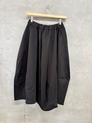 画像3: nunuforme 　メルトンスカート　　Black (3)