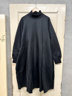 画像1: nunuforme　　コクーンワンピース　　Black　 (1)
