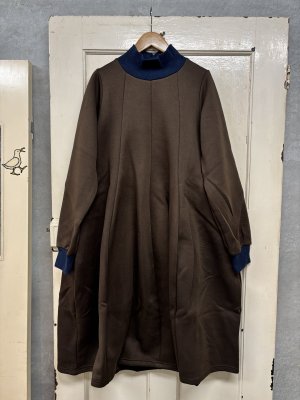 画像2: nunuforme　　コクーンワンピース　　Brown (2)