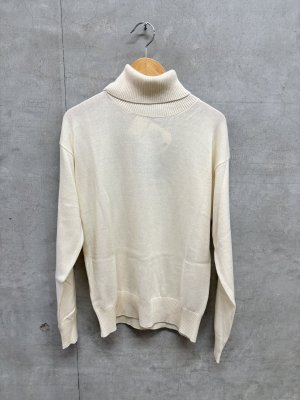 画像1: MakeYourDay　タートルセーター 　カラー；アイボリー (1)