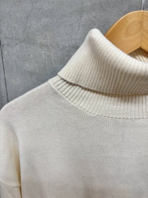 画像2: MakeYourDay　タートルセーター 　カラー；アイボリー (2)