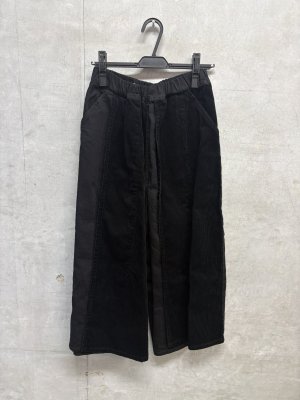 画像2: gomme　コーデュロイパンツ　　2；ブラック　サイズ；M (2)