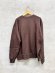 画像3: 2026秋冬　フランキーグロウ EMBROIDERY LOGO SWEATSHIRT    カラー；BROWN  (3)