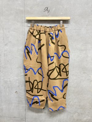 画像1: 2026秋冬　フランキーグロウ  ALL-OVER PATTERN SWEAT PANTS      カラー；BROWN (1)