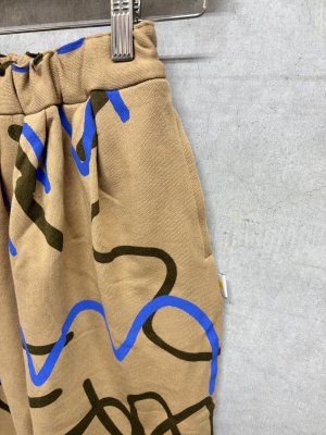 画像2: 2026秋冬　フランキーグロウ  ALL-OVER PATTERN SWEAT PANTS      カラー；BROWN (2)