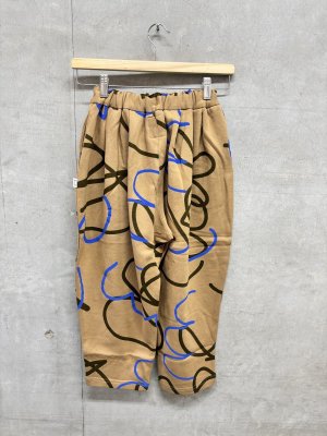 画像3: 2026秋冬　フランキーグロウ  ALL-OVER PATTERN SWEAT PANTS      カラー；BROWN (3)