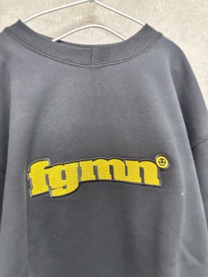 画像2: 2026秋冬　フランキーグロウ EMBROIDERY LOGO SWEATSHIRT    カラー；BLACK (2)