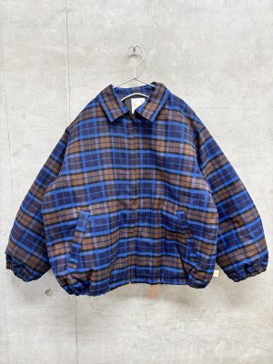 画像1: 2026秋冬　フランキーグロウFRANNEL CHECK BLOUSON     カラー；PLAID (1)