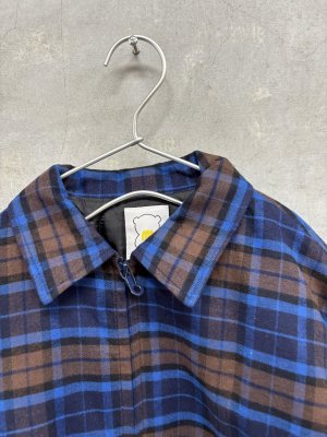 画像2: 2026秋冬　フランキーグロウFRANNEL CHECK BLOUSON     カラー；PLAID (2)