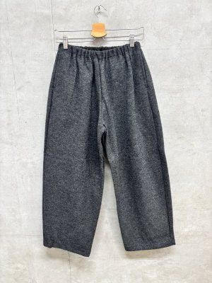 画像1: NAYURAL LAUNDRY  　Wリングミディアムパンツ　　980；チャコール　 サイズ；2 (1)