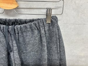 画像2: NAYURAL LAUNDRY  　Wリングミディアムパンツ　　980；チャコール　 サイズ；2 (2)