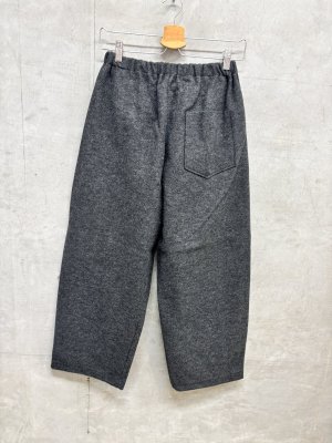 画像3: NAYURAL LAUNDRY  　Wリングミディアムパンツ　　980；チャコール　 サイズ；2 (3)