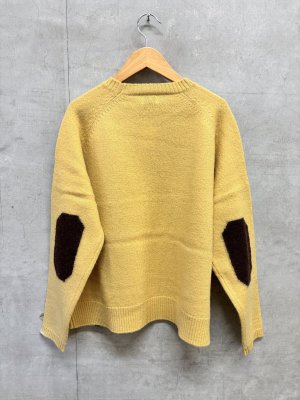 画像5: NAYURAL LAUNDRY  　軽縮メリノ刺繍プルオーバー　　250；イエロー  サイズ；2 (5)