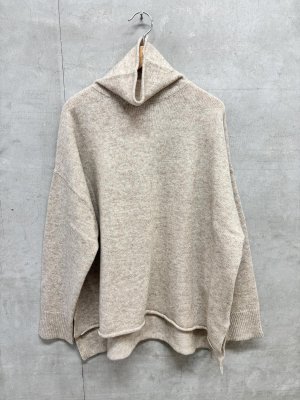 画像1: grin　ウールタートルニット　190；生成  サイズ；2 (1)