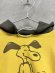 画像2: 2026秋冬 　DENIMDUNGAREE　　ウラケ SNOOPY パーカー　　10；黄　　サイズ；115 (2)