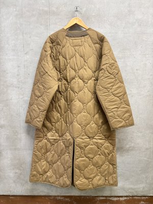 画像3: NAYURAL LAUNDRY  　オニオンキルトライナーロングコート　620；ベージュ　サイズ；2 (3)