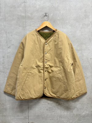 画像1: NAYURAL LAUNDRY  　オニオンキルトライナーロングコート　620；ベージュ　サイズ；2 (1)