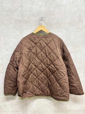 画像6: NAYURAL LAUNDRY  　オニオンキルトライナーロングコート　570；カーキ　サイズ；2 (6)