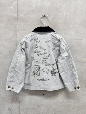 画像3: 2026秋冬 　DENIMDUNGAREE　　ダック SNOOPY JK　　3；グレー (3)