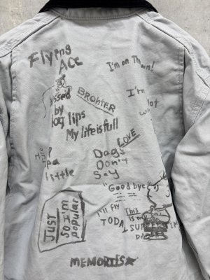 画像4: 2026秋冬 　DENIMDUNGAREE　　ダック SNOOPY JK　　3；グレー (4)