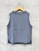 画像1: NAYURAL LAUNDRY  　WリングVTモックネックVT　　450；ブルーグレー　サイズ；2 (1)