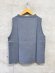 画像4: NAYURAL LAUNDRY  　WリングVTモックネックVT　　450；ブルーグレー　サイズ；2 (4)