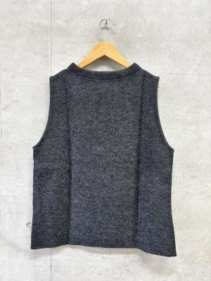 画像4: NAYURAL LAUNDRY  　WリングVTモックネックVT　　980；チャコールグレー　　サイズ；2 (4)