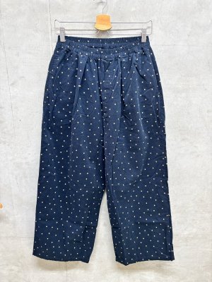 画像1: ヴァンブラン vent blanc  　21Wシャツコールドットイージーパンツ　NAVY　　　サイズ；F　　 (1)