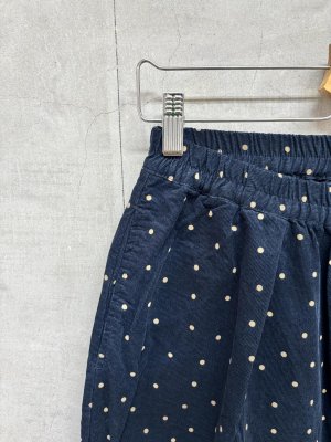 画像2: ヴァンブラン vent blanc  　21Wシャツコールドットイージーパンツ　NAVY　　　サイズ；F　　 (2)