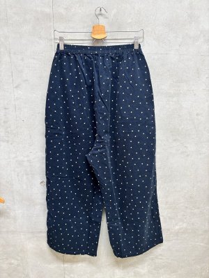 画像3: ヴァンブラン vent blanc  　21Wシャツコールドットイージーパンツ　NAVY　　　サイズ；F　　 (3)