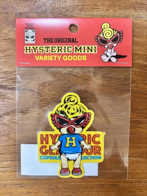 画像1: Hystericmini    ステッカー   98（イエロー・ブルーTシャツMINI  ） (1)
