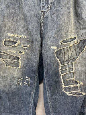 画像2: 2026秋冬 　DENIMDUNGAREE　　 8OZデニム カスタム PN　　4；紺 (2)