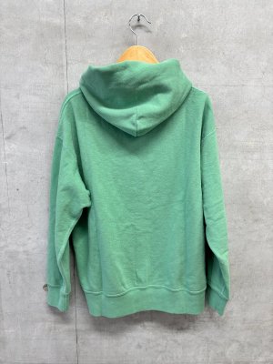 画像4: 2026秋冬 　DENIMDUNGAREE　  ビンテージウラケ リメイク パーカー　28；ライトグリーン (4)