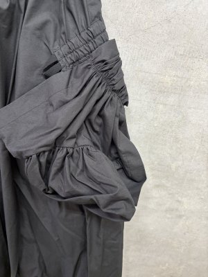 画像3: 2026秋冬　フランキーグロウ 　RIBBON MACKIN PANTS　 カラー；BLACK　サイズ；F2 (3)