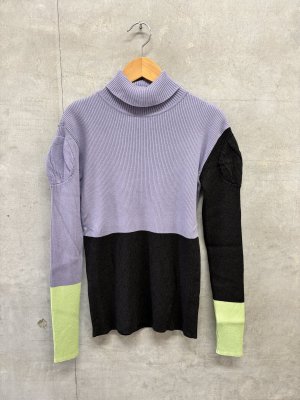 画像1: 2026秋冬　フランキーグロウ 　CHEESE KNIT PULLOVER　 カラー；PU-CH-LM　サイズ；F2 (1)