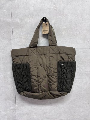 画像1: 2026秋冬　FITH  　キルティングBAG　　9；カーキ　　サイズ；F (1)