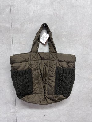 画像4: 2026秋冬　FITH  　キルティングBAG　　9；カーキ　　サイズ；F (4)