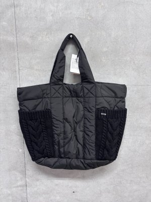 画像1: 2026秋冬　FITH  　キルティングBAG　　2；黒　　サイズ；F (1)