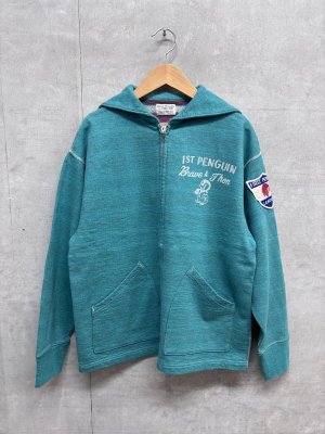 画像1: 2026秋冬 　DENIMDUNGAREE　　インレイウラボーダー PENNIE JK　　28；ライトグリーン (1)