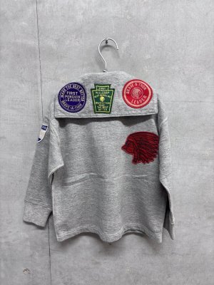 画像3: 2026秋冬 　DENIMDUNGAREE　　インレイウラボーダー PENNIE JK　　3；グレー　 (3)
