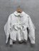 画像1: 2026秋冬　フランキーグロウ 　FULLY EMBROIDERED FRILL SHIRT　  カラー；WHITE (1)