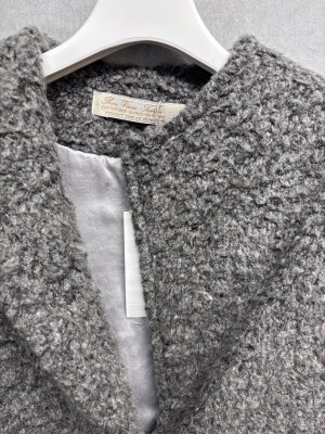 画像2: 2026AW　 Bon Vieux Temp　メランジ　パイルファージャケット　　20；GRAY　サイズ；1 (2)