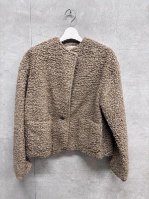 画像1: 2026AW　 Bon Vieux Temp　メランジ　パイルファージャケット　　40；BROWN　サイズ；1 (1)