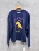 画像1: ALL HOURS 　　8.8オンス　CLASSIC SWEAT PANTHER　トレーナースウェット　　　　サイズ:1 (1)
